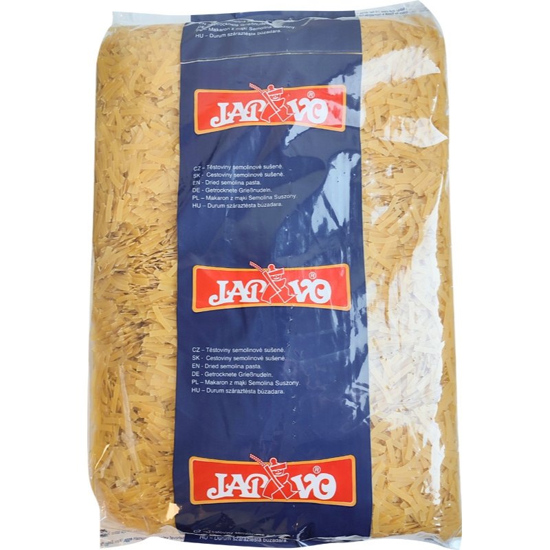 Japavo Nouilles/nudle polévkové široké semolinové těstoviny 5kg