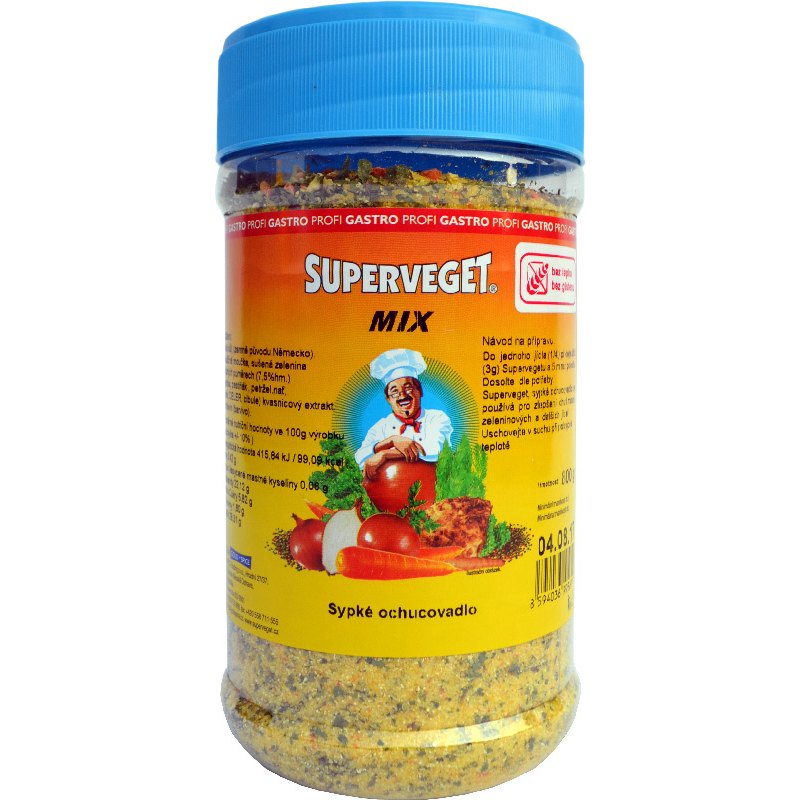 Superveget Mix sypké ochucovadlo 800g dóza
