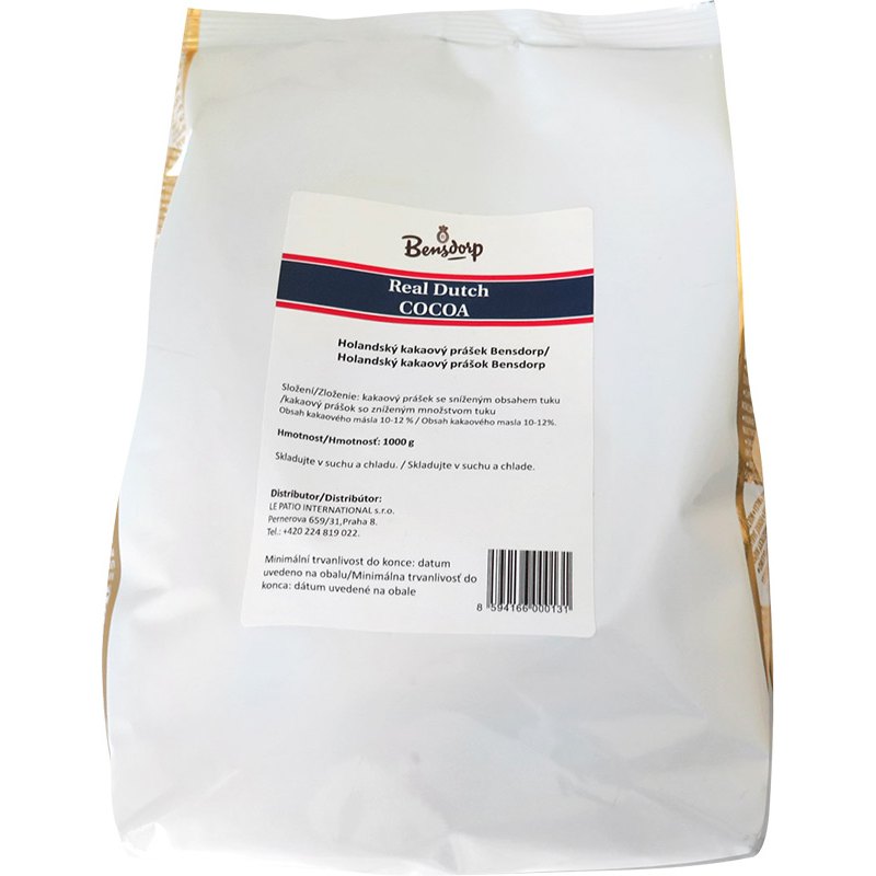 Bensdorp Holandský kakaový prášek 1kg