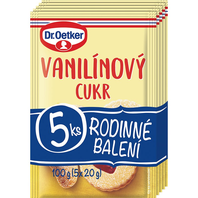 Dr.Oetker Cukr vanilínový 5x20g