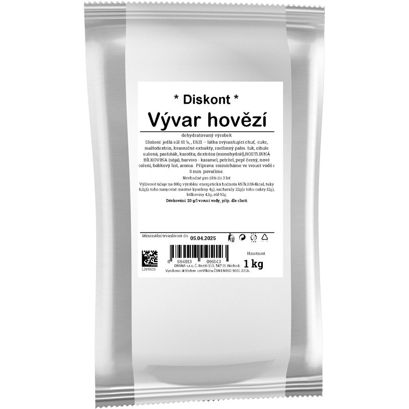 Drana Vývar hovězí 1kg