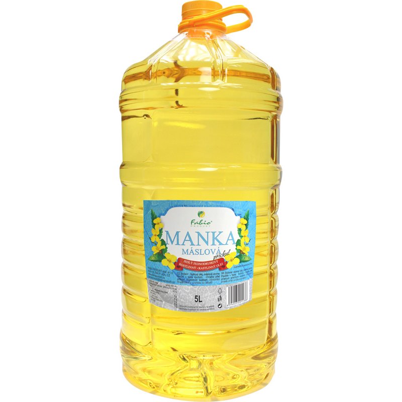 Manka Olej řepkový s máslovou příchutí 5l PET