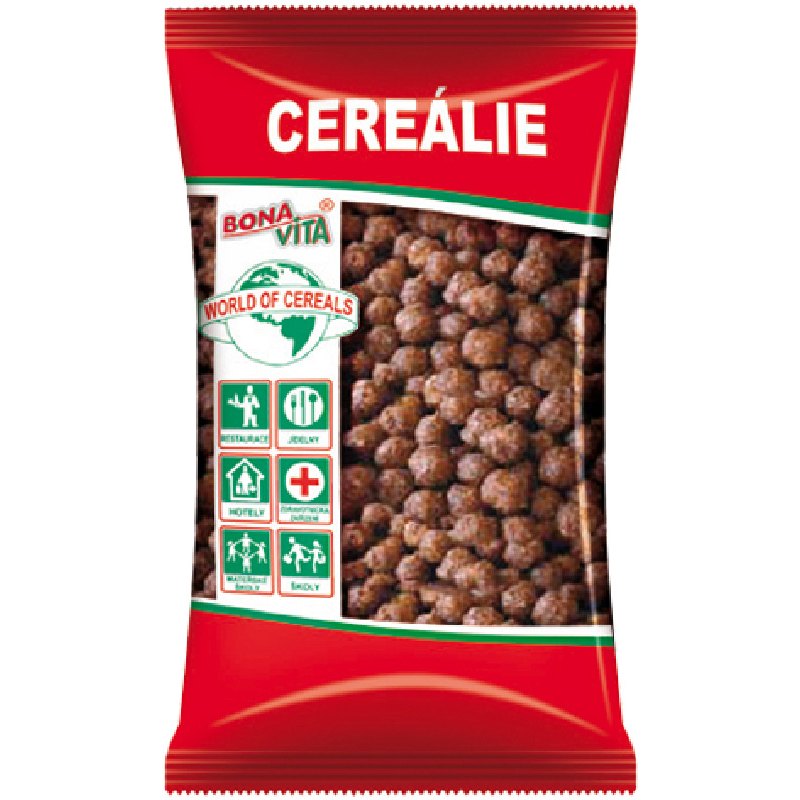 Bona Vita Cereální kuličky s kakaem 1kg