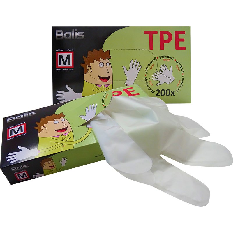 Balis Rukavice TPE velikost M 200ks