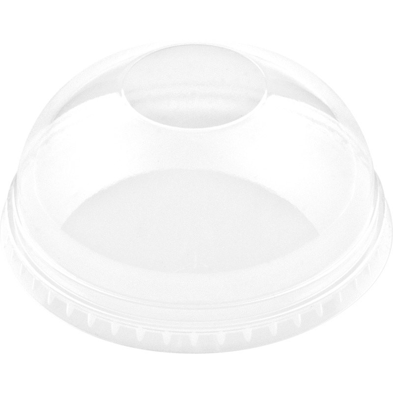 Víčko plastové průhledné vypouklé průměr 95mm 50ks