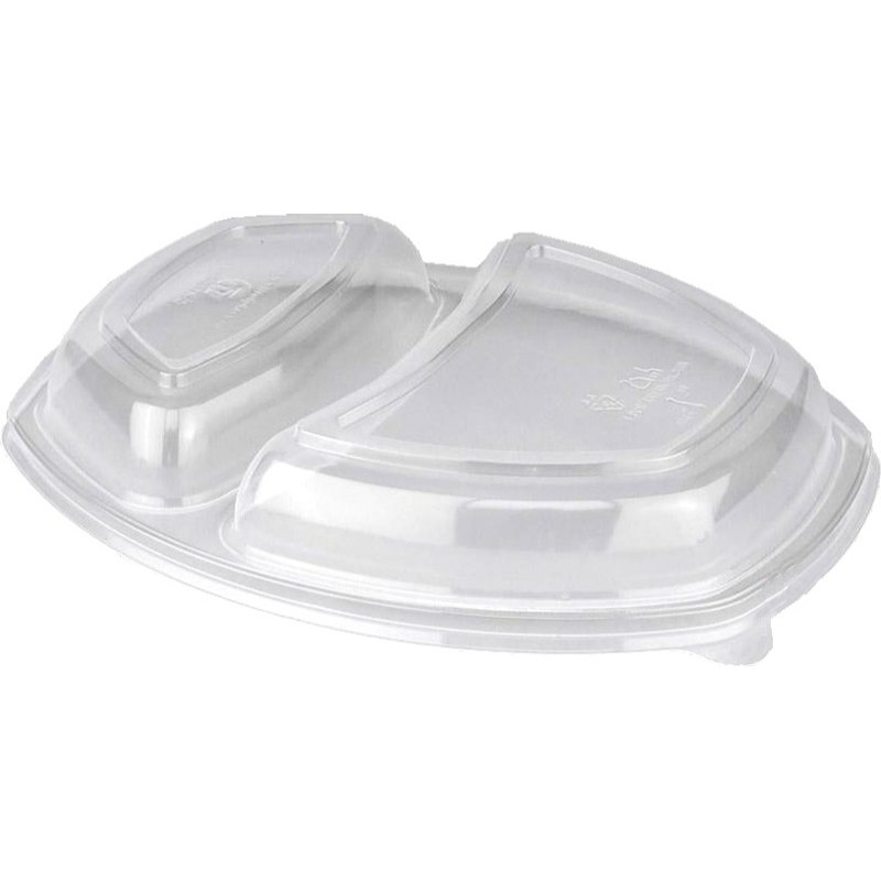 Víčko pro misku oválnou 2-dílnou 800ml 257x202x37mm 70ks