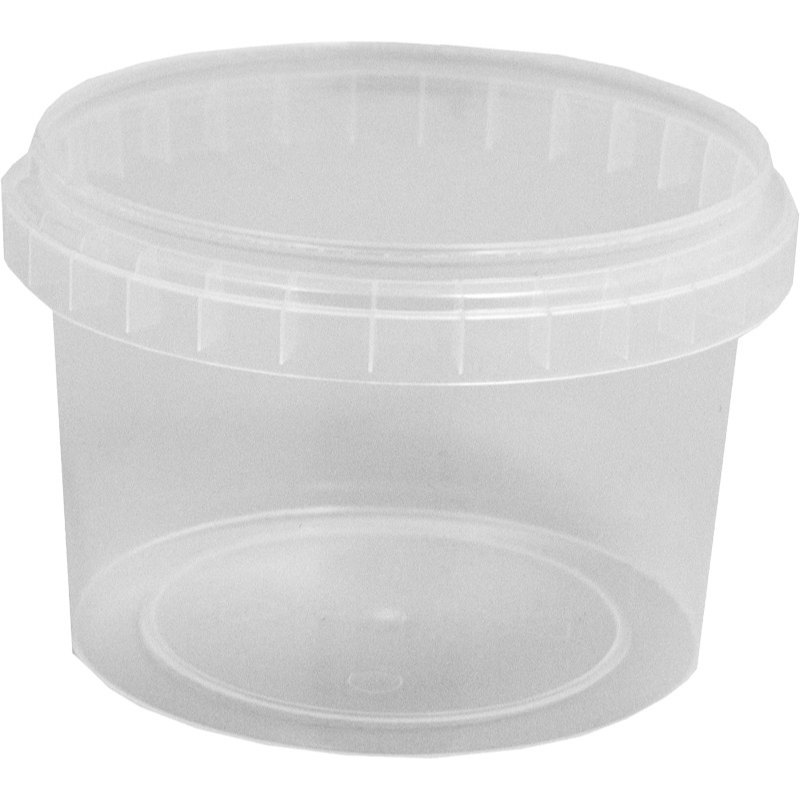 Miska plastová kulatá s plombou 550ml 330ks