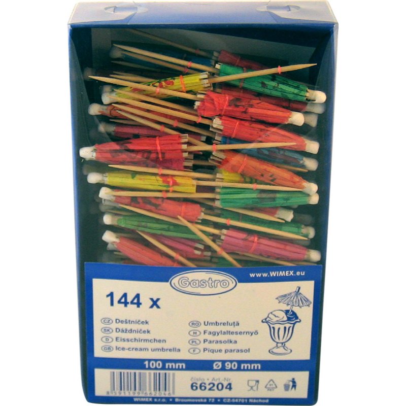 Gastro Napichovátko deštníčky 10cm 144ks