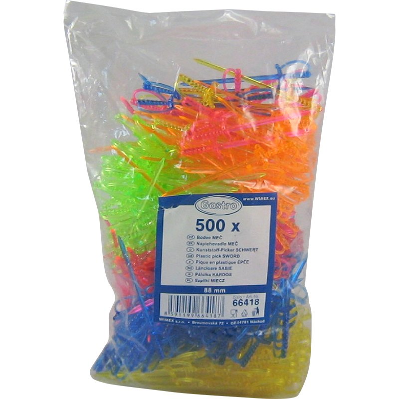 Gastro Napichovátko bodec meč 85mm 500ks