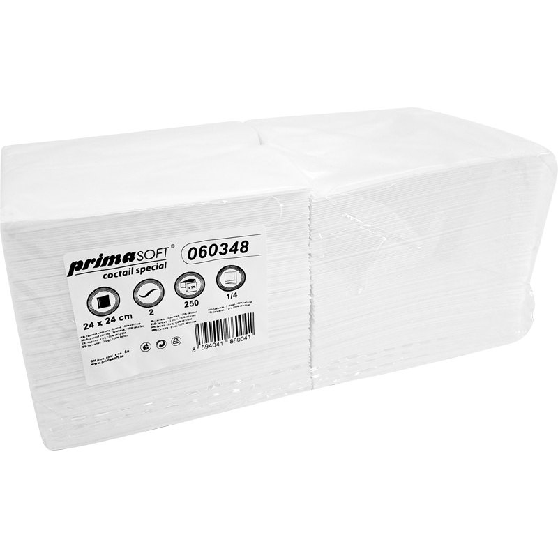 Prima Soft Ubrousky coctail special 24x24 2-vrstvé 250ks