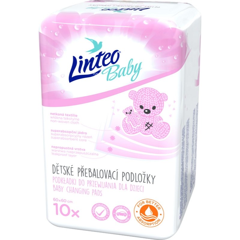 Linteo Baby Přebalovací podložky 60x60cm 10ks
