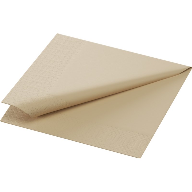 Duni Gastro Ubrousky Ecoecho 24x24cm hnědé 2-vrstvé 300ks
