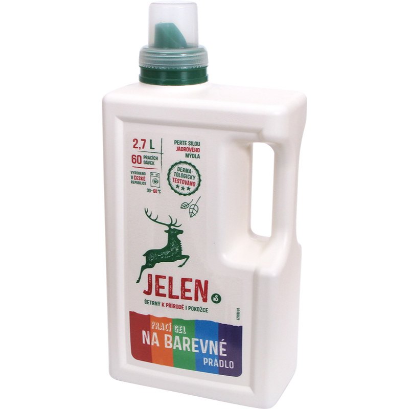 Jelen Gel na praní na barevné prádlo (60 praní) 2,7l