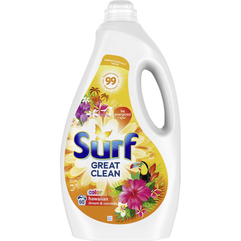 Surf Gel na praní color+white hawaiian dream (60 praní) 3l