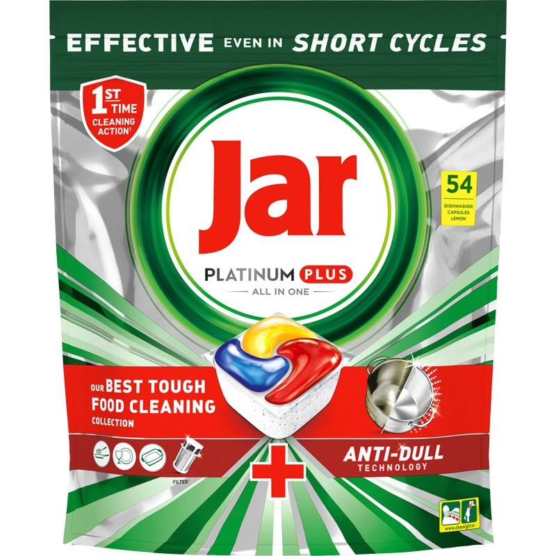 Jar Platinum Plus tablety do myčky 54ks