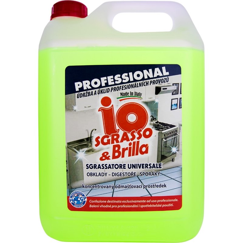 Professional IO Sgrasso&Brilla Universální odmašťovací prostředek 5l
