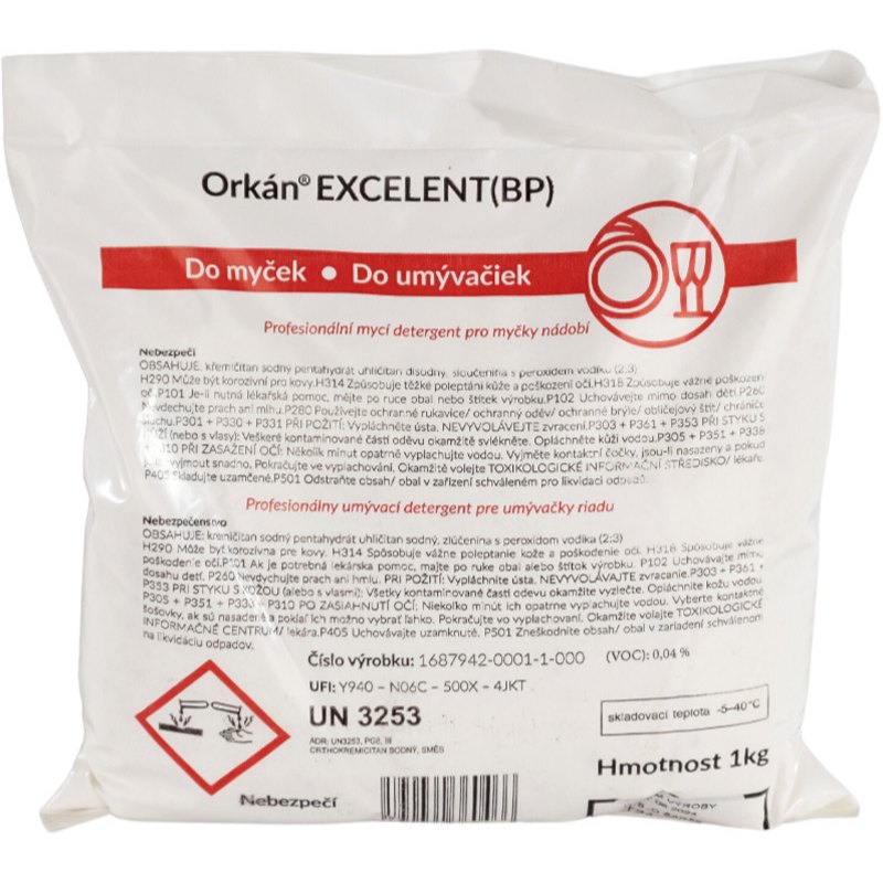 ATT Orkán Excelent Prášek do myčky 1kg