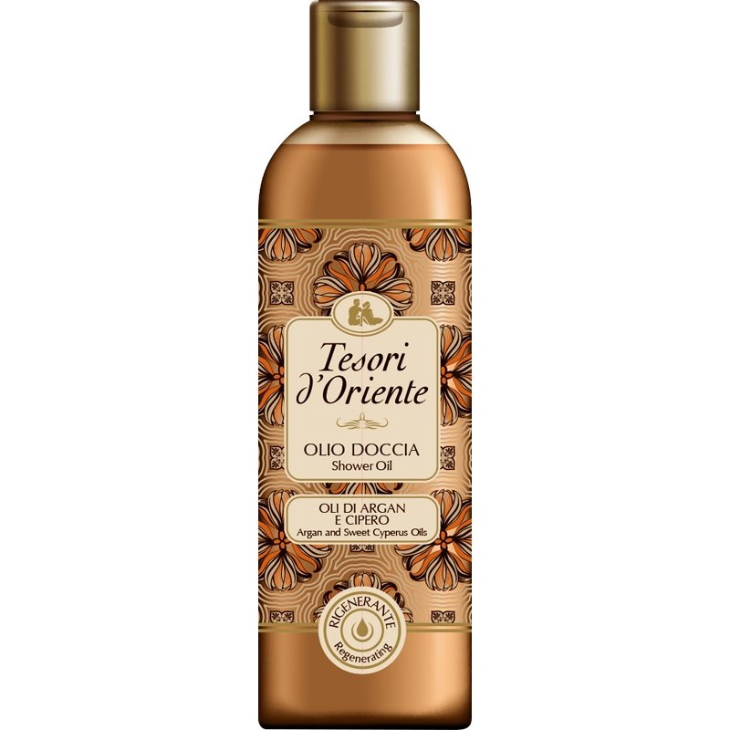 Tesori d'Oriente Sprchový olej arganový a cyperový 250ml