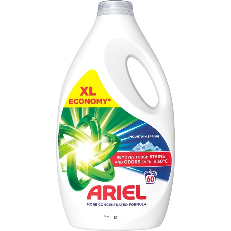 Ariel Gel na praní mountain spring (60 praní) 2,7l
