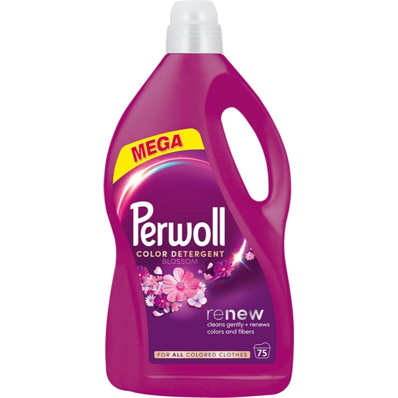 Perwoll Gel na praní renew blossom color (75 praní) 3,75l