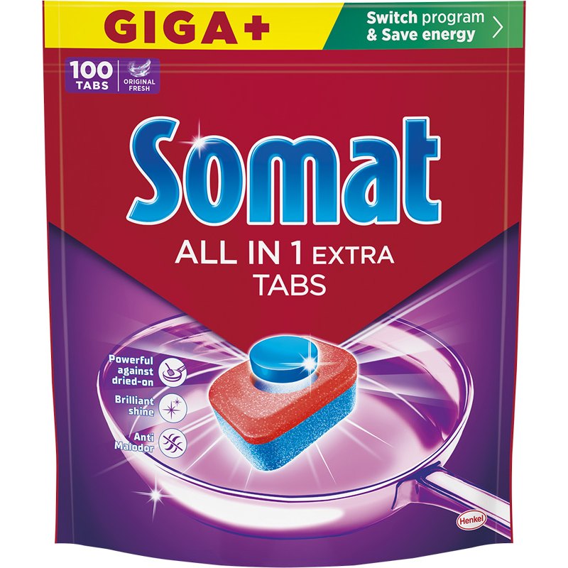 Somat All in One Extra Tablety do myčky 100ks