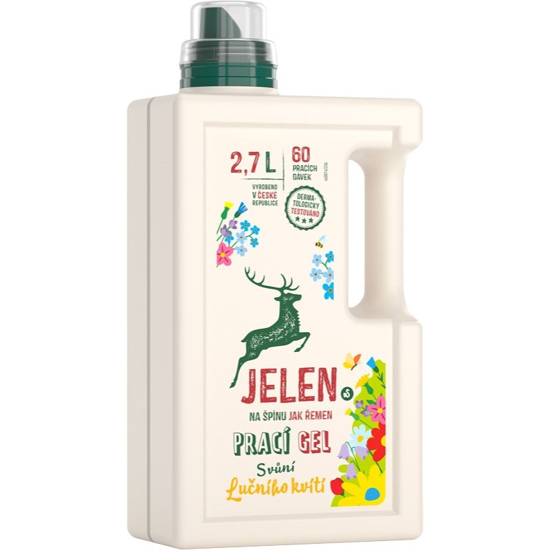 Jelen Gel na praní luční kvítí (60 praní) 2,7l