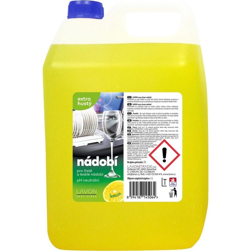 Lavon Prostředek na nádobí lemon 5l