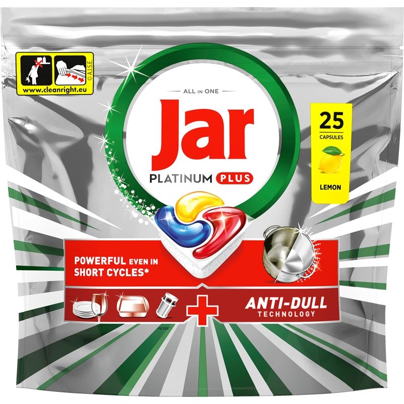 Jar Platinum Plus tablety do myčky 5x25ks