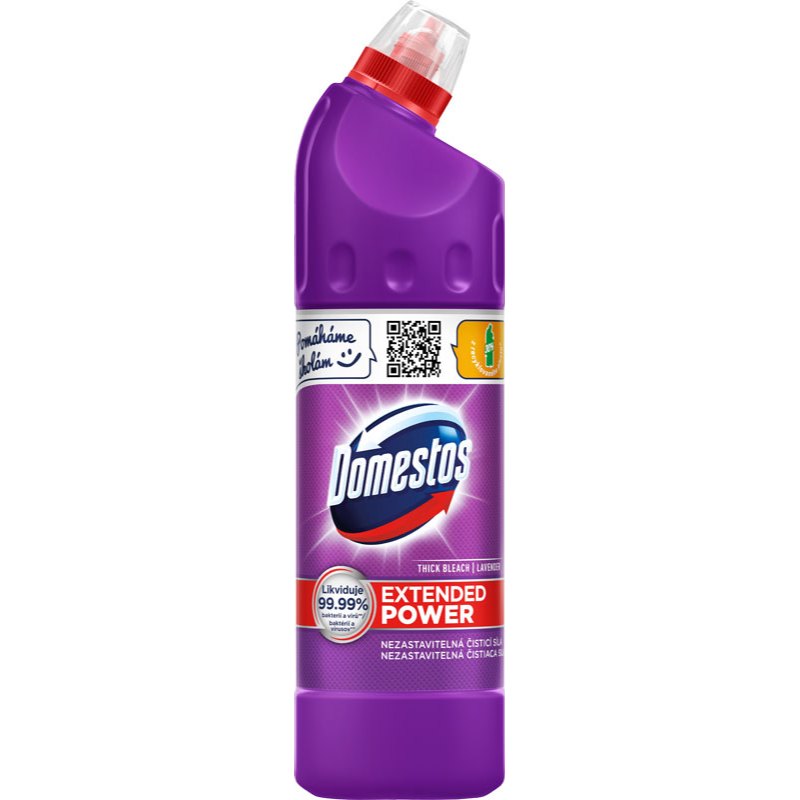 Domestos Extended Power WC čistič Lavender dezinfekční a čistící přípravek 750ml