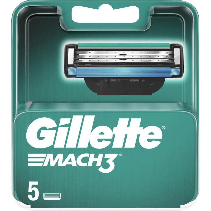 Gillette Mach3 náhradní hlavice 5ks