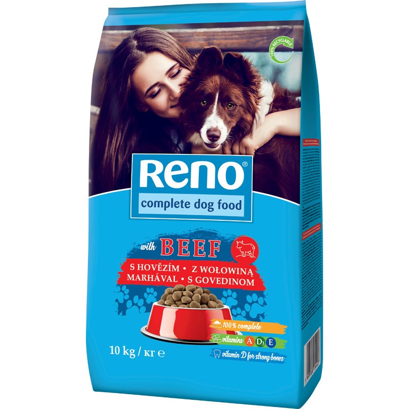 Reno Granule pro dospělé psy s hovězím 10kg