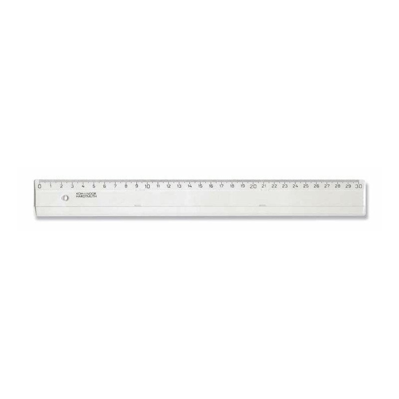Pravítko čiré KTR 30cm 1ks