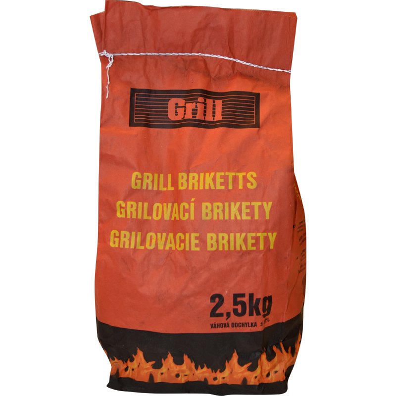 Grilovací brikety 2,5kg