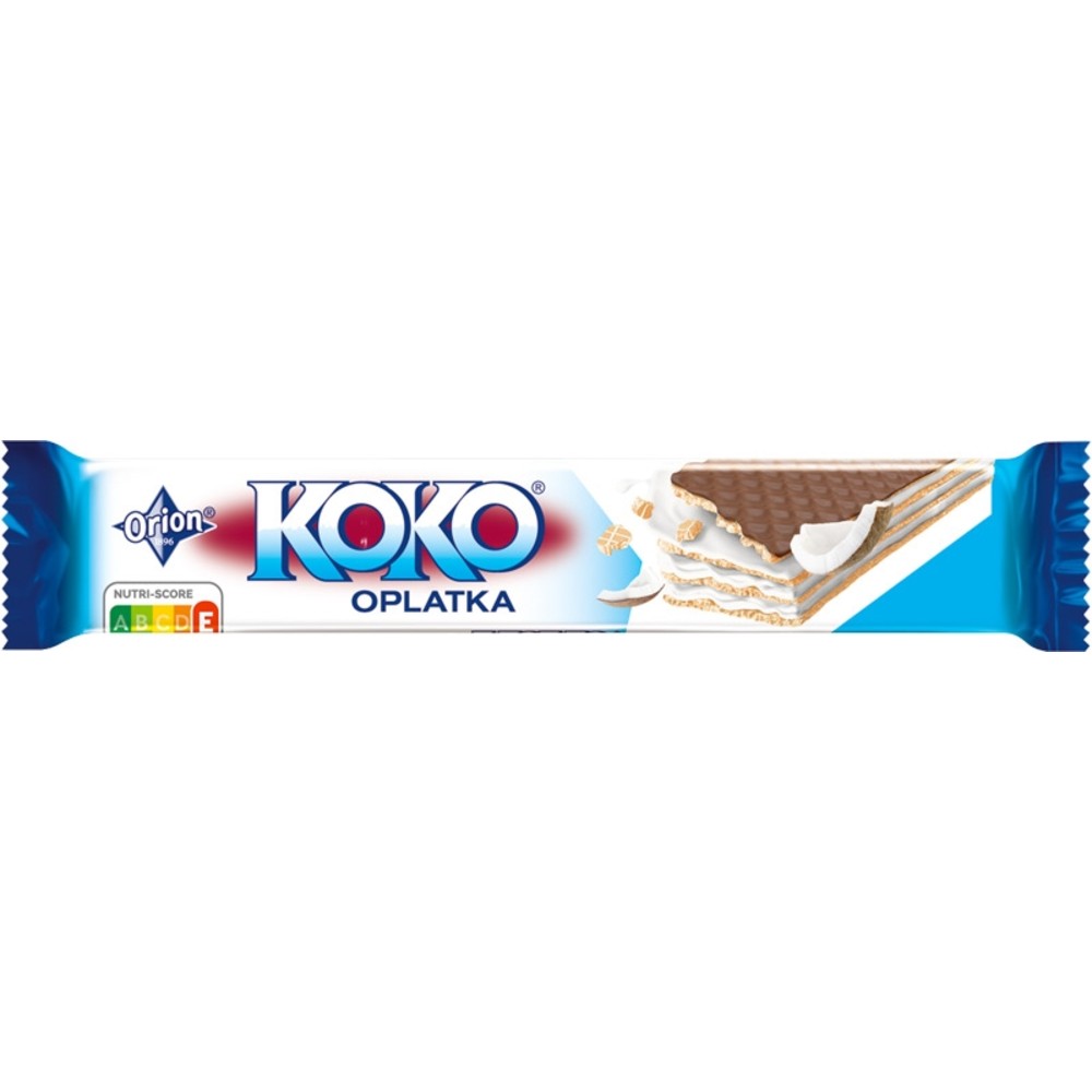 Orion Koko oplatka s mléčnou polevou 42 g