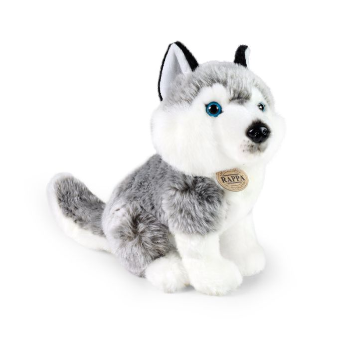 Plyšový pes husky 30 cm ECO-FRIENDLY