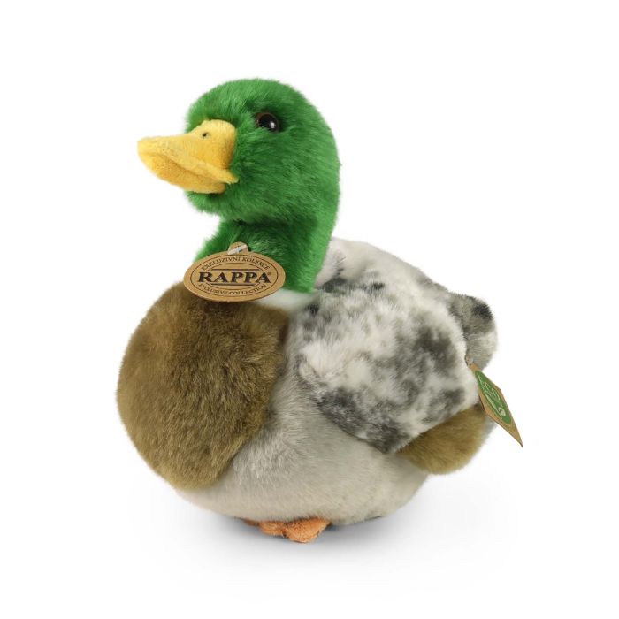 Plyšová kachna divoká 20 cm ECO-FRIENDLY
