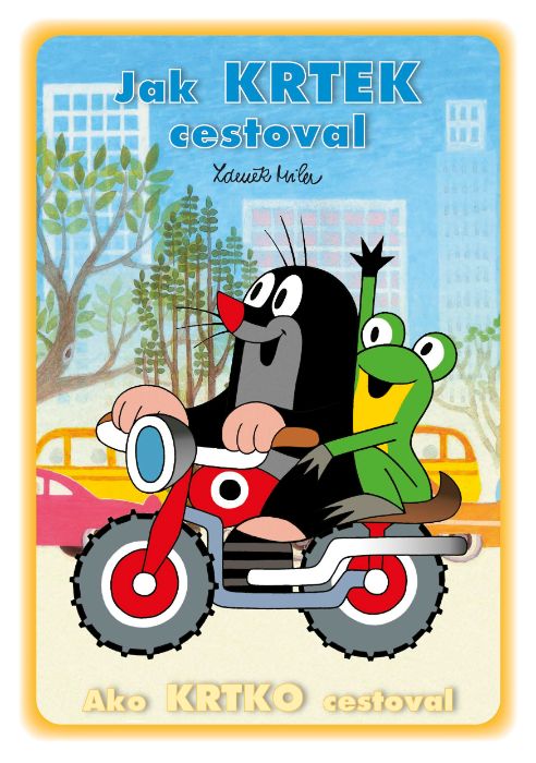 Omalovánka A5 Jak Krtek cestoval