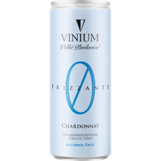 Vinium Velké Pavlovice Frizzante Chardonnay nealko 250ml plech