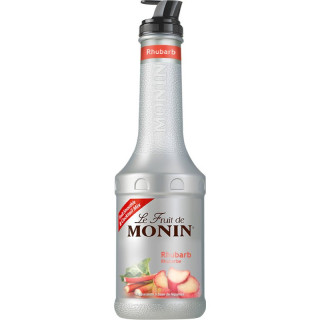 Monin Pureé rhubarb/rebarbora 1l