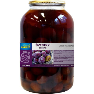Gastro Servis Švestky půlené 3,5kg