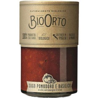 BioOrto Omáčka rajčatová Sugo s bazalkou BIO 350g