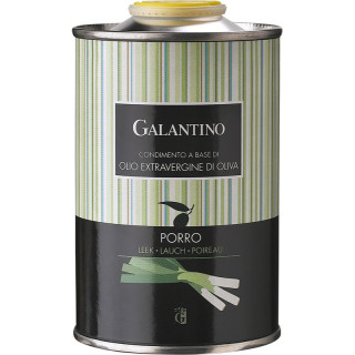 Galantino Olej olivový extra panenský Condimento pórek 250ml plech