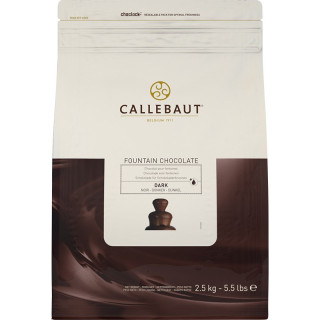 Callebaut Čokoláda hořká 57,6% pro čokoládové fontány 2,5kg