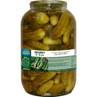 Gastro Servis Okurky 6-9cm 3,5kg