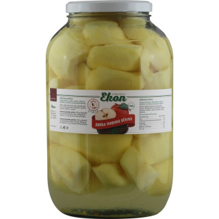 Ekon Jablka loupaná dělená 3,2kg