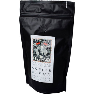 Zanzibar Káva 80% Arabica a 20% Robusta zrnková káva 250g