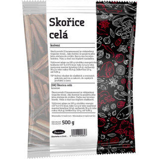 Drana Koření skořice celá 500g