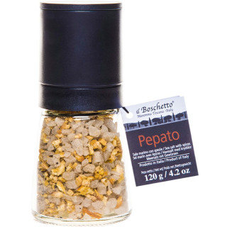il Boschetto Sůl mořská s peprným kořením Pepato 120g mlýnek