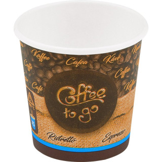 Coffee to go Papírový kelímek 110ml, XS průměr 6,2cm 50ks