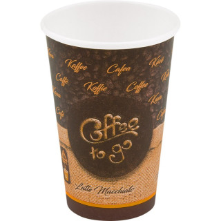 Coffee to go Papírový kelímek 330ml L průměr 8cm 50ks